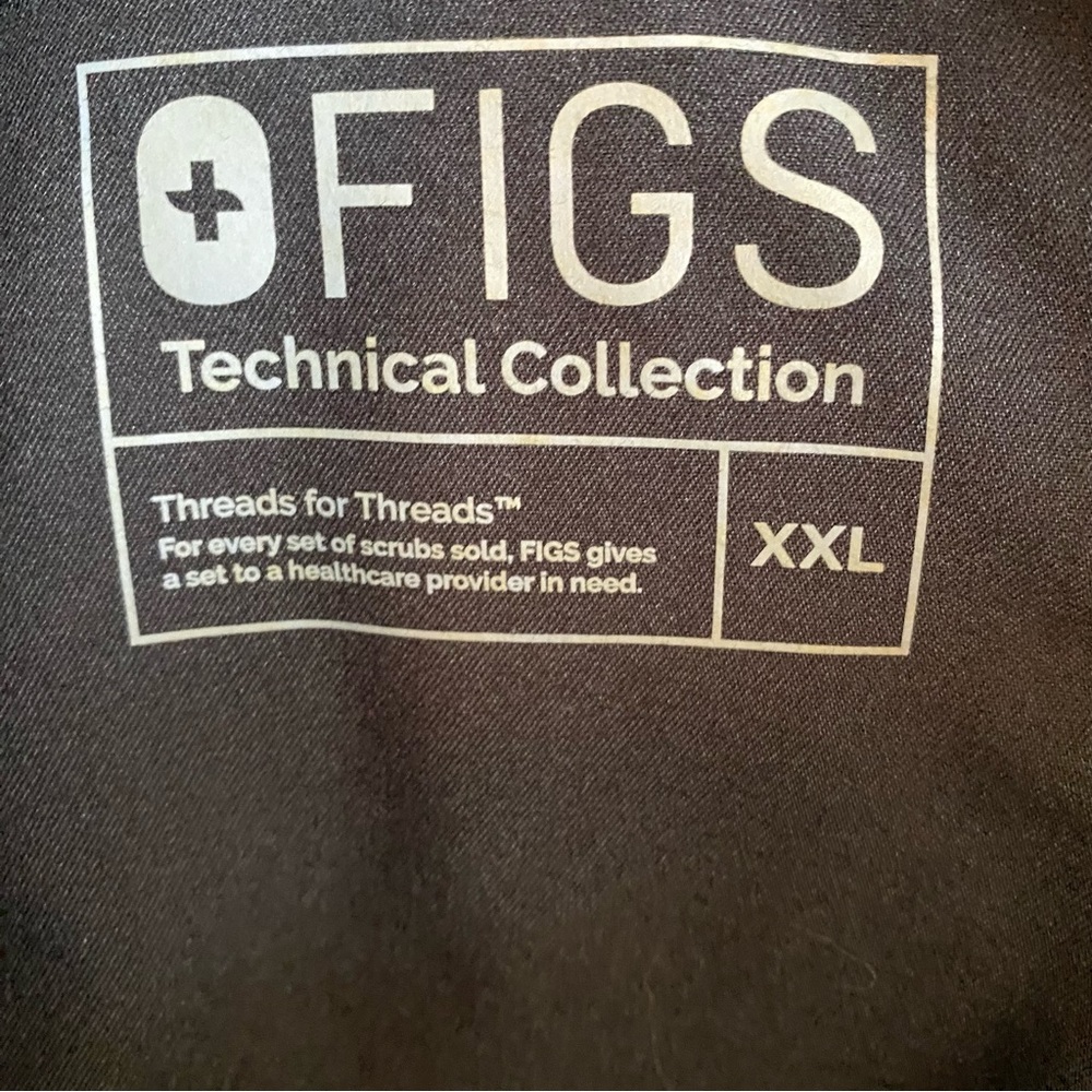 Scrub pants, FIGS, Technical Collection, black, men’s XXL - Picture 2 of 2